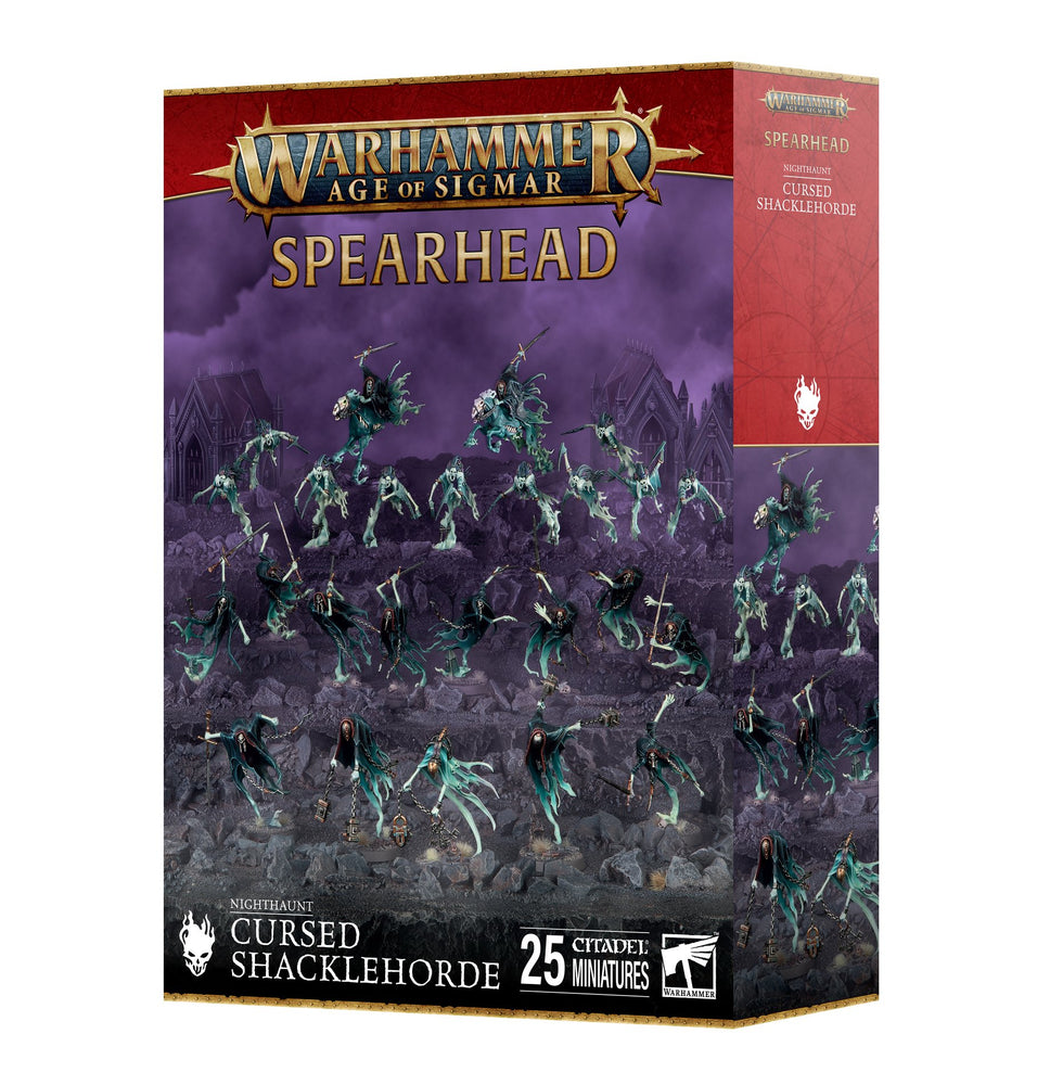 WARHAMMER: AGE OF SIGMAR SPEARHEAD CURSED SHACKLEHORDE NIGHTHAUNT
