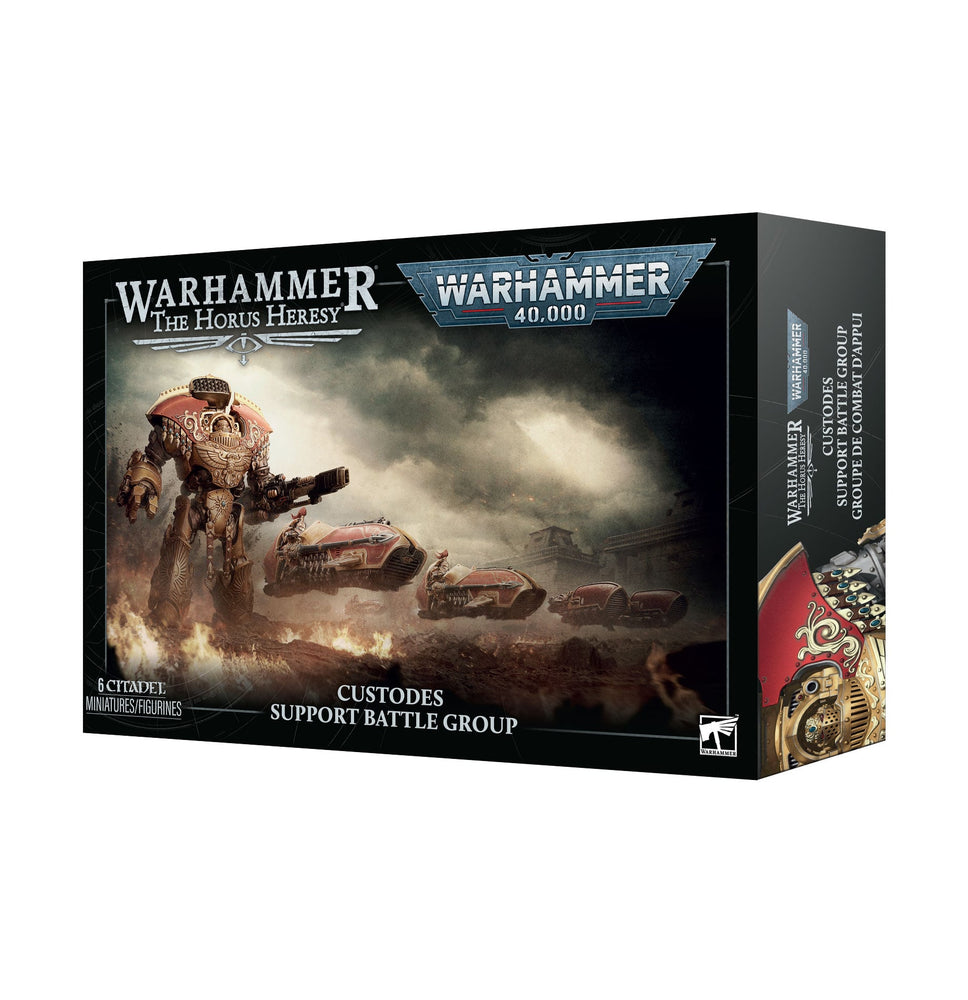 WARHAMMER 40,000/WARHAMMER: THE HORUS HERESY CUSTODES SUPPORT BATTLE GROUP