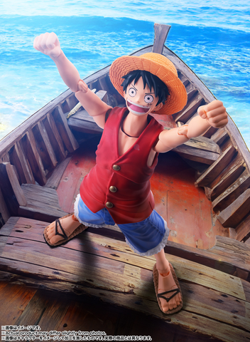 TAMASHII NATIONS ONE PIECE LUFFY ROMANCE DAWN S.H.