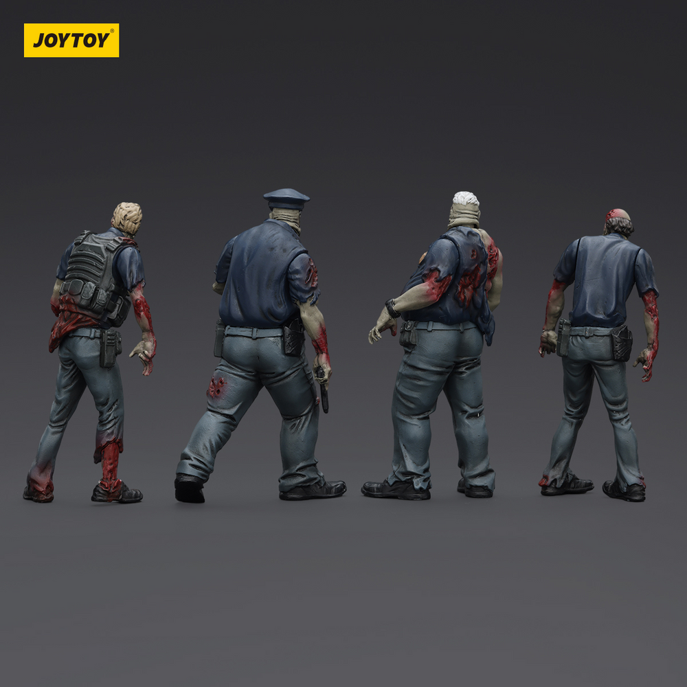 JOYTOY DARK SOURCE ZOMBIE FIQURE POLICE (MALE)