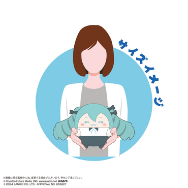 Hatsune miku—Cinnamoroll FUWA KORORIN Msize 2 (ITEM B)