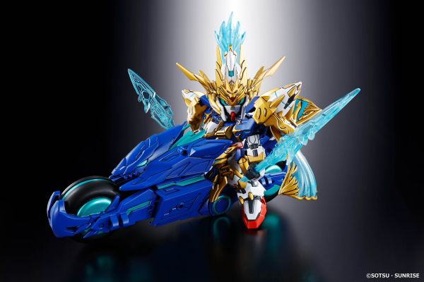 SD SANGOKU SOKETSUDEN [07] Zhao Yun 00 GUNDAM & BLUE DRAGON DRIVE