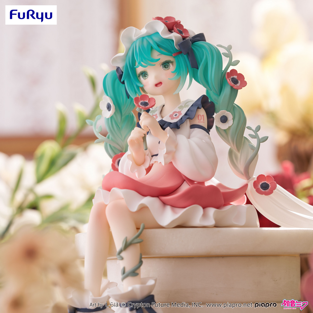 HATSUNE MIKU NOODLE STOPPER FIGURE -FLOWER FAIRY ANEMONE-