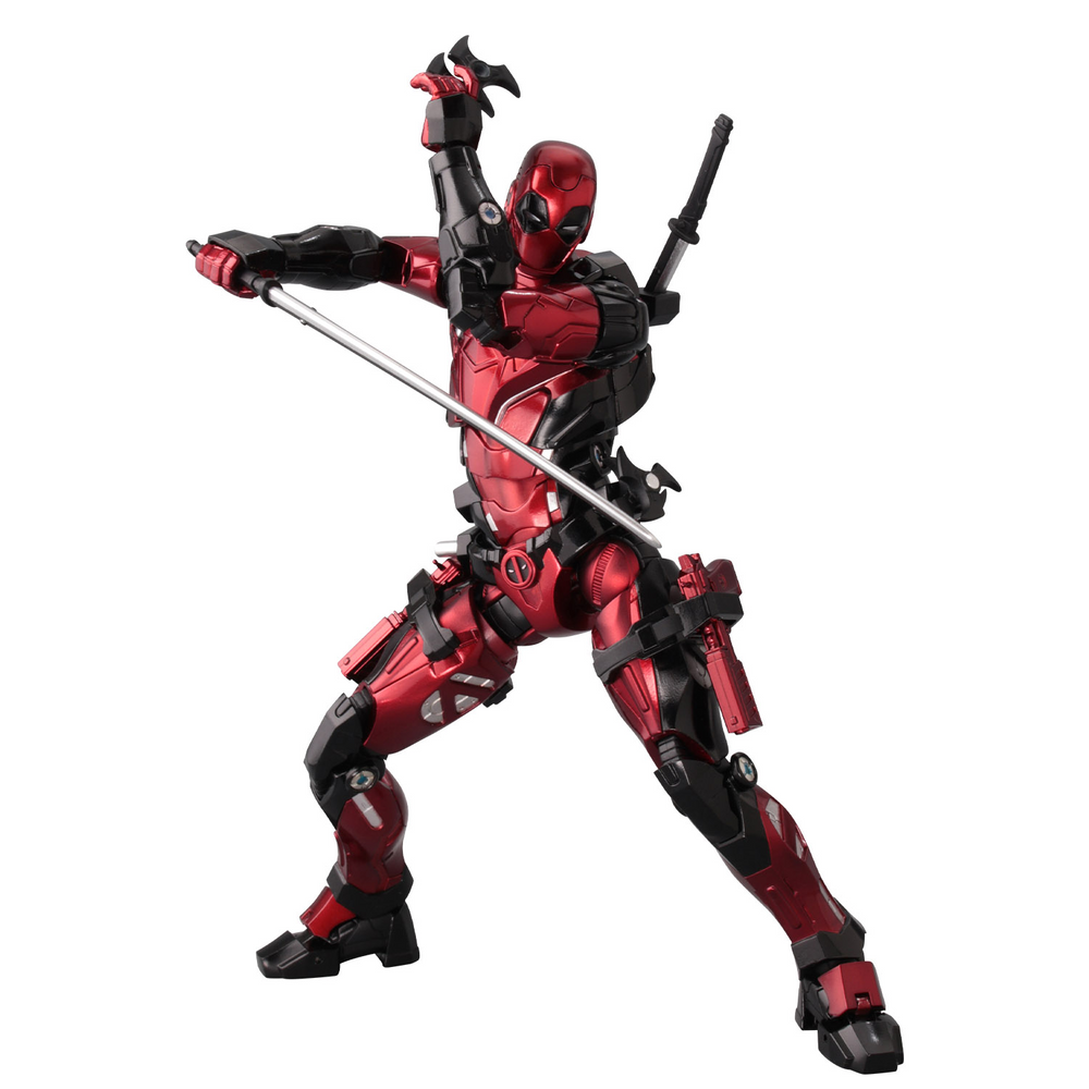MARVEL FIGHTING ARMOR DEADPOOL ACTION FIGURE (REISSUE)