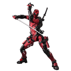 MARVEL FIGHTING ARMOR DEADPOOL ACTION FIGURE (REISSUE)