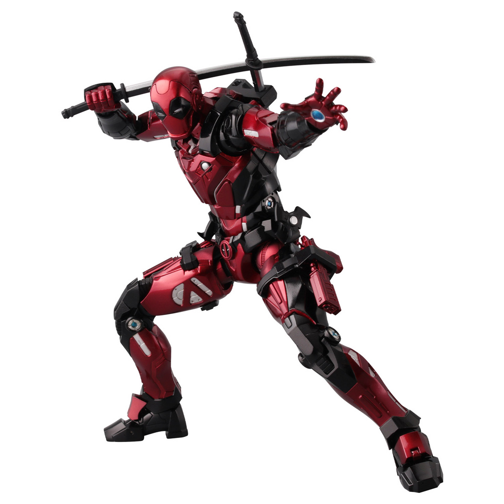 MARVEL FIGHTING ARMOR DEADPOOL ACTION FIGURE (REISSUE)