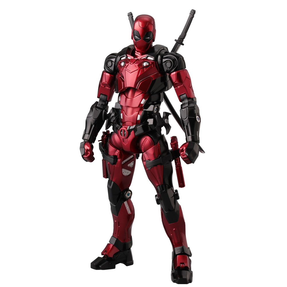 MARVEL FIGHTING ARMOR DEADPOOL ACTION FIGURE (REISSUE)