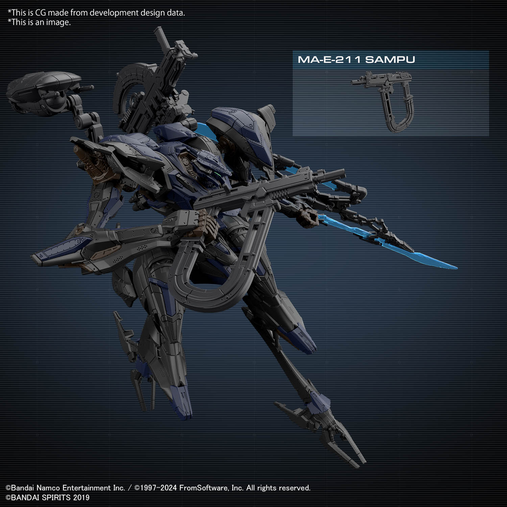 30MM ARMORED CORE FIRES OF RUBICON SCHNEIDER NACHTREIHER/40E STEEL HAZE