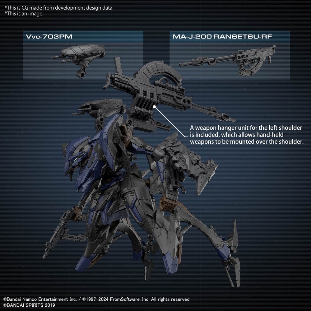 30MM ARMORED CORE FIRES OF RUBICON SCHNEIDER NACHTREIHER/40E STEEL HAZE