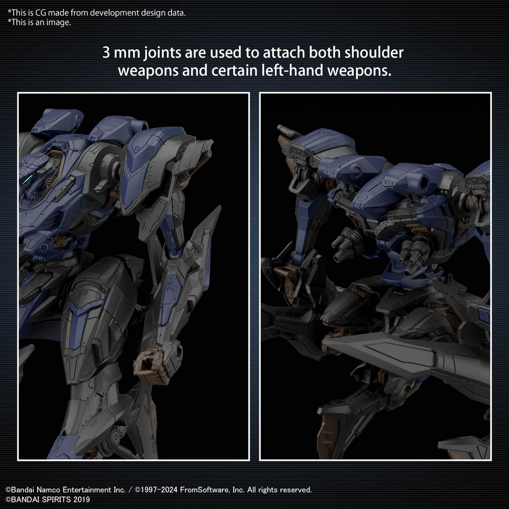 30MM ARMORED CORE FIRES OF RUBICON SCHNEIDER NACHTREIHER/40E STEEL HAZE