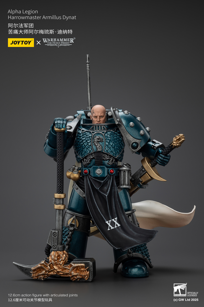 JOYTOY ALPHA LEGION HARROWMASTER ARMILLUS DYNAT