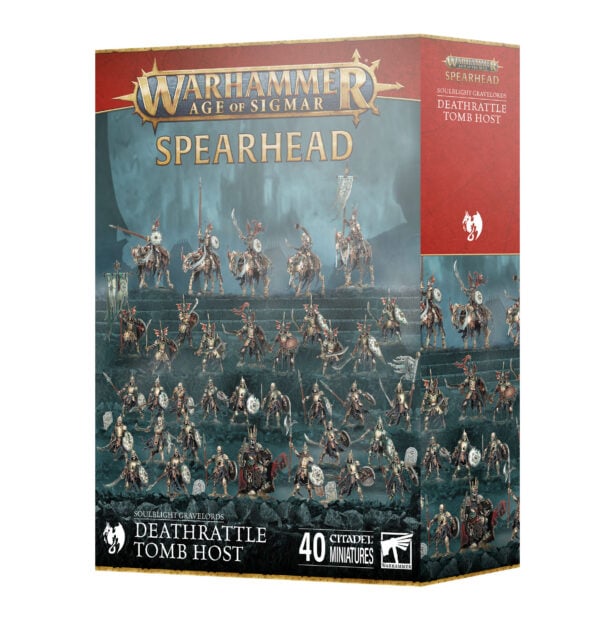 WARHAMMER: AGE OF SIGMAR DEATHRATTLE TOMB HOST SOULBLIGHT GRAVELORDS SPEARHEAD