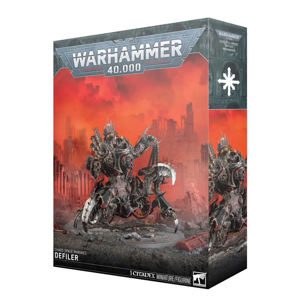 WARHAMMER 40,000 CHAOS SPACE MARINES DEFILER