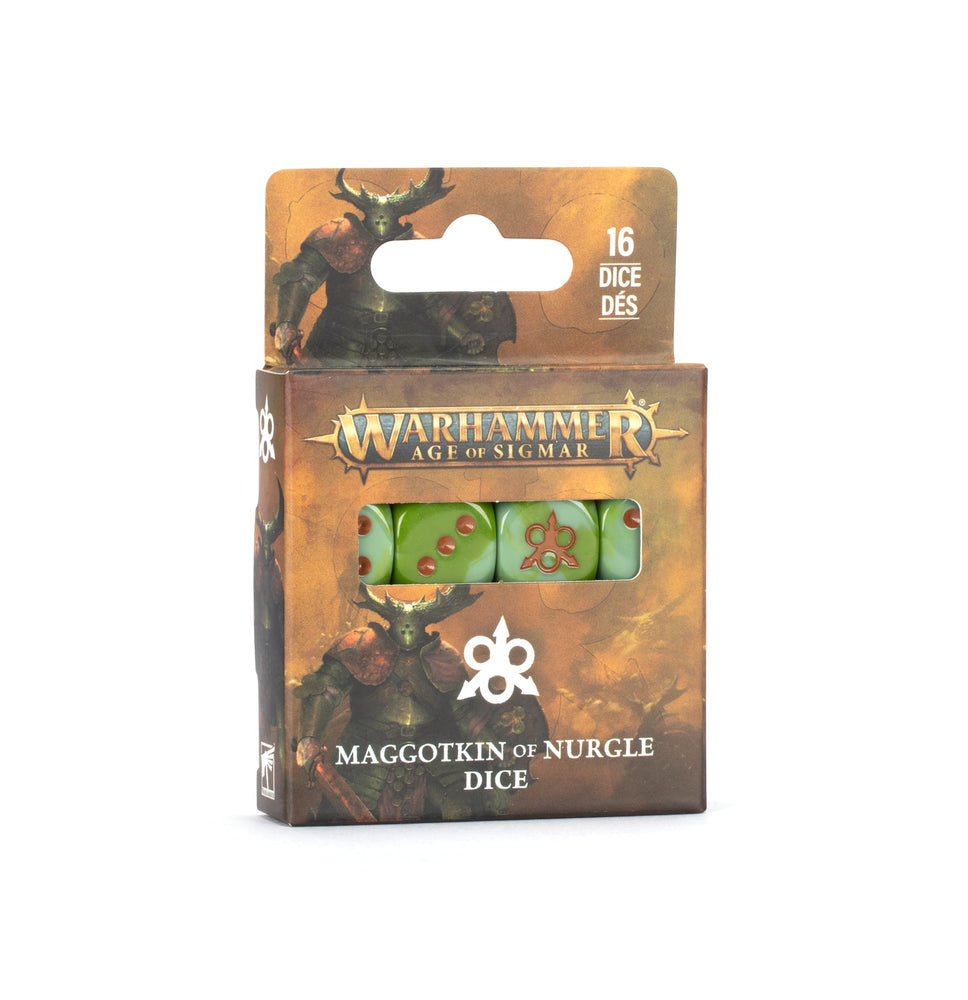 WARHAMMER: AGE OF SIGMAR MAGGOTKIN OF NURGLE DICE
