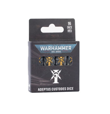 WARHAMMER 40,000 ADEPTUS CUSTODES DICE