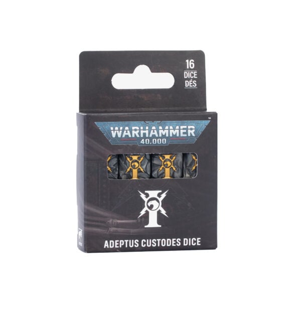 WARHAMMER 40,000 ADEPTUS CUSTODES DICE
