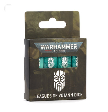 WARHAMMER 40,000 DICE SET OF 16 LEAGUES OF VOTANN