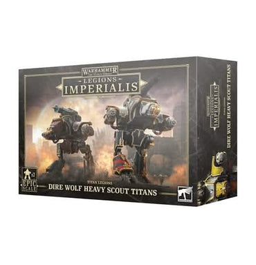 LEGIONS IMPERIALIS TITAN LEGIONS: DIRE WOLF HEAVY SCOUT TITANS
