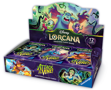 DISNEY LORCANA SET 13 ATTACK OF THE VINE BOOSTER BOX PRE ORDER ^ JULY 17/JULY 24