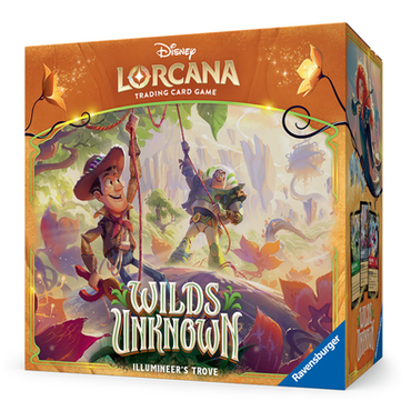 DISNEY LORCANA SET 12 WILDS UNKNOWN ILLUMINEER'S TROVE