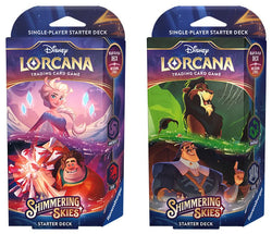 DISNEY LORCANA SHIMMERING SKIES STARTER DECK