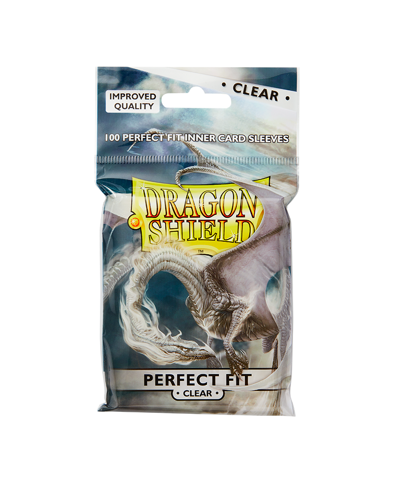 DRAGON SHIELD SLEEVES PERFECT FIT CLEAR 100CT