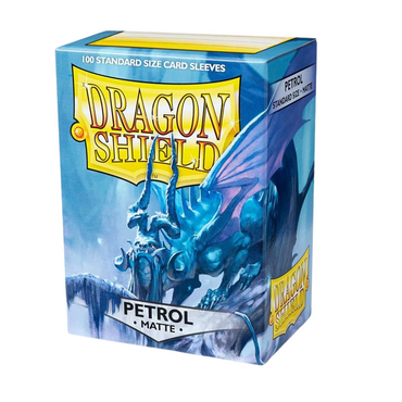 DRAGON SHIELD SLEEVES MATTE PETROL 100CT