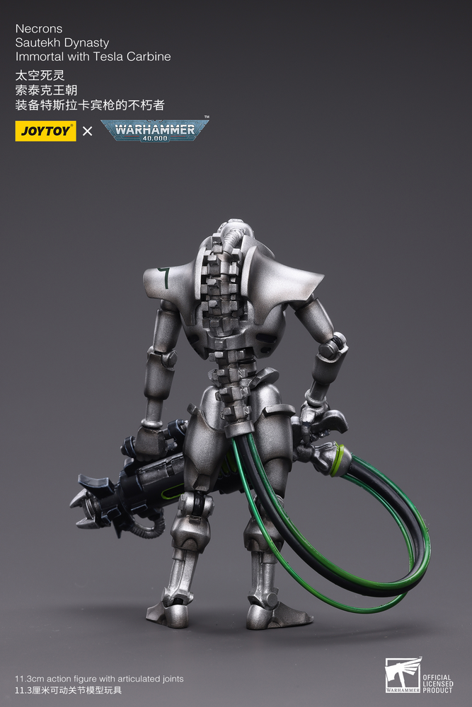 Joy Toy Necrons Sautekh Dynasty Immortal with Tesla Carbine