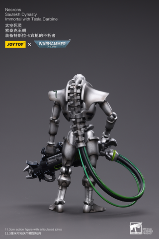 Joy Toy Necrons Sautekh Dynasty Immortal with Tesla Carbine