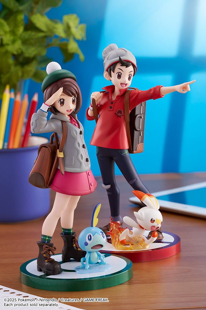 POKEMON VICTOR WITH SCORBUNNY ARTFX J STATUE