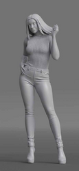1/24 TOYOTA SUPRA A70 2.0GT TWIN TURBO 1990 W/GIRL'S FIGURE