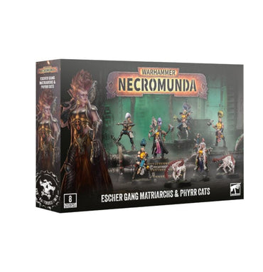 NECROMUNDA ESCHER GANG MATRIARCHS & PHYRR CATS