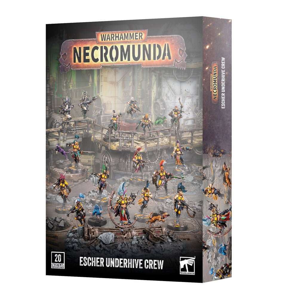 NECROMUNDA ESCHER UNDERHIVE CREW