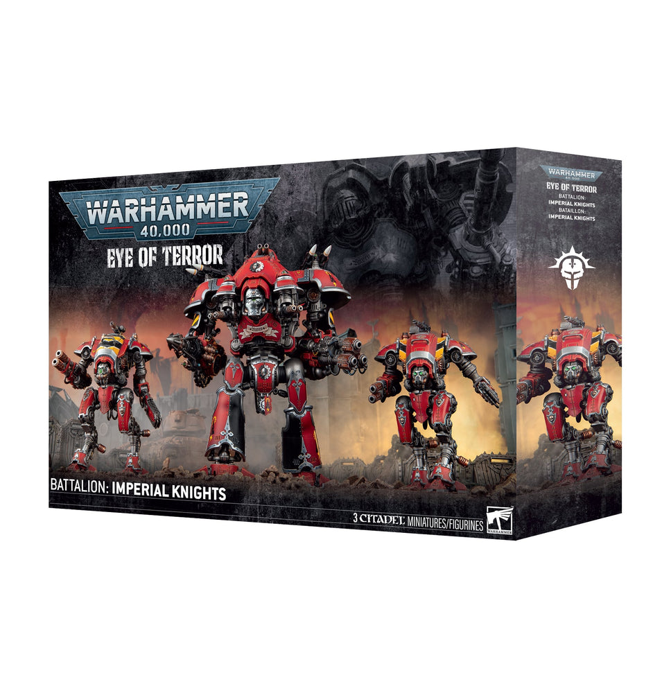WARHAMMER 40,000 EYE OF TERROR BATTALION IMPERIAL KNIGHTS