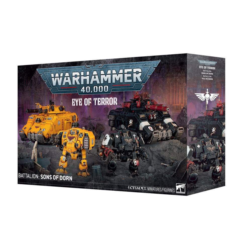 WARHAMMER 40,000 EYE OF TERROR BATTALION SONS OF DORN