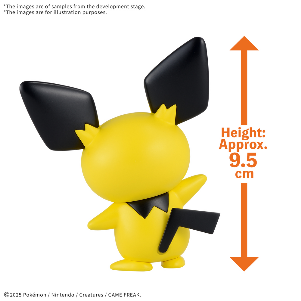 POKEMON MODEL KIT QUICK!! 24 PICHU