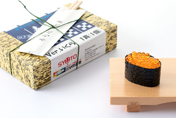 SUSHI PLASTIC MODEL: IKURA (SALMON ROE)(RE-RUN)
