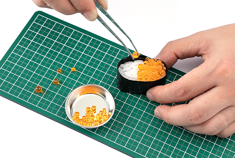 SUSHI PLASTIC MODEL: IKURA (SALMON ROE)(RE-RUN)
