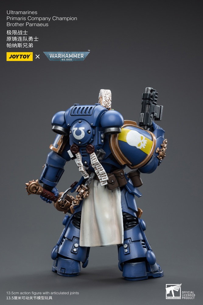Joy Toy Ultramarines Primaris Company Champion Brother Parnaeus