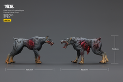 JOYTOY DARK SOURCE ZOMBIE FIQURE ZOMBIE POLICE DOGS