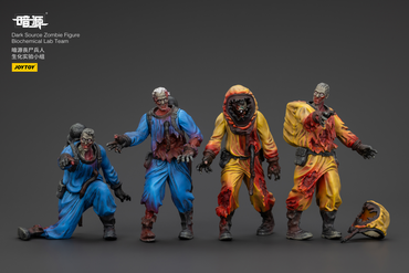 JOYTOY DARK SOURCE ZOMBIE FIGURE BIOCHEMICAL LAB TEAM