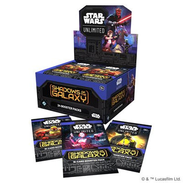 Star Wars: Unlimited: Shadows Of The Galaxy Booster Box