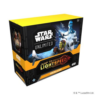 STAR WARS: UNLIMITED: JUMP TO LIGHTSPEED PRERELEASE BOX (TAKE HOME)