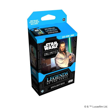 Star Wars: Unlimited Legends of the Force Spotlight Deck Qui-Gon Jinn