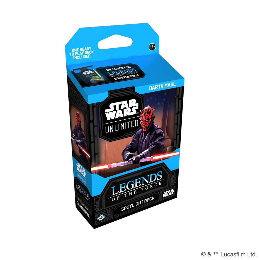 Star Wars: Unlimited Legends of the Force Spotlight Deck Darth Maul