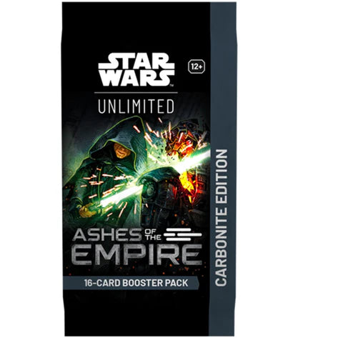 STAR WARS UNLIMITED ASHES OF THE EMPIRE CARBONITE BOOSTER PACK