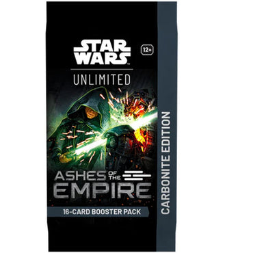 STAR WARS UNLIMITED ASHES OF THE EMPIRE CARBONITE BOOSTER PACK