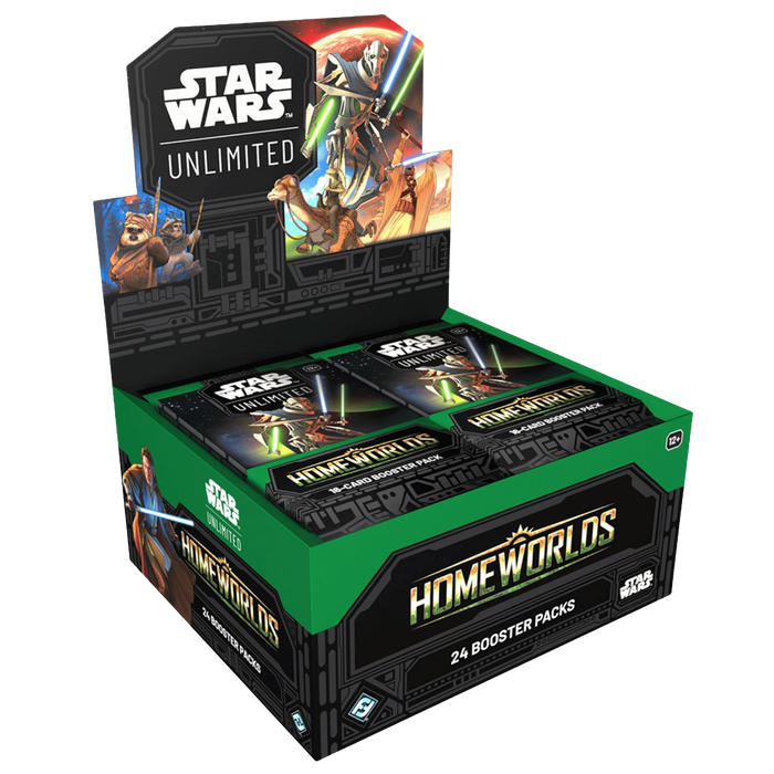 STAR WARS UNLIMITED HOMEWORLDS BOOSTER BOX PRE ORDER ^ OCT 9/26