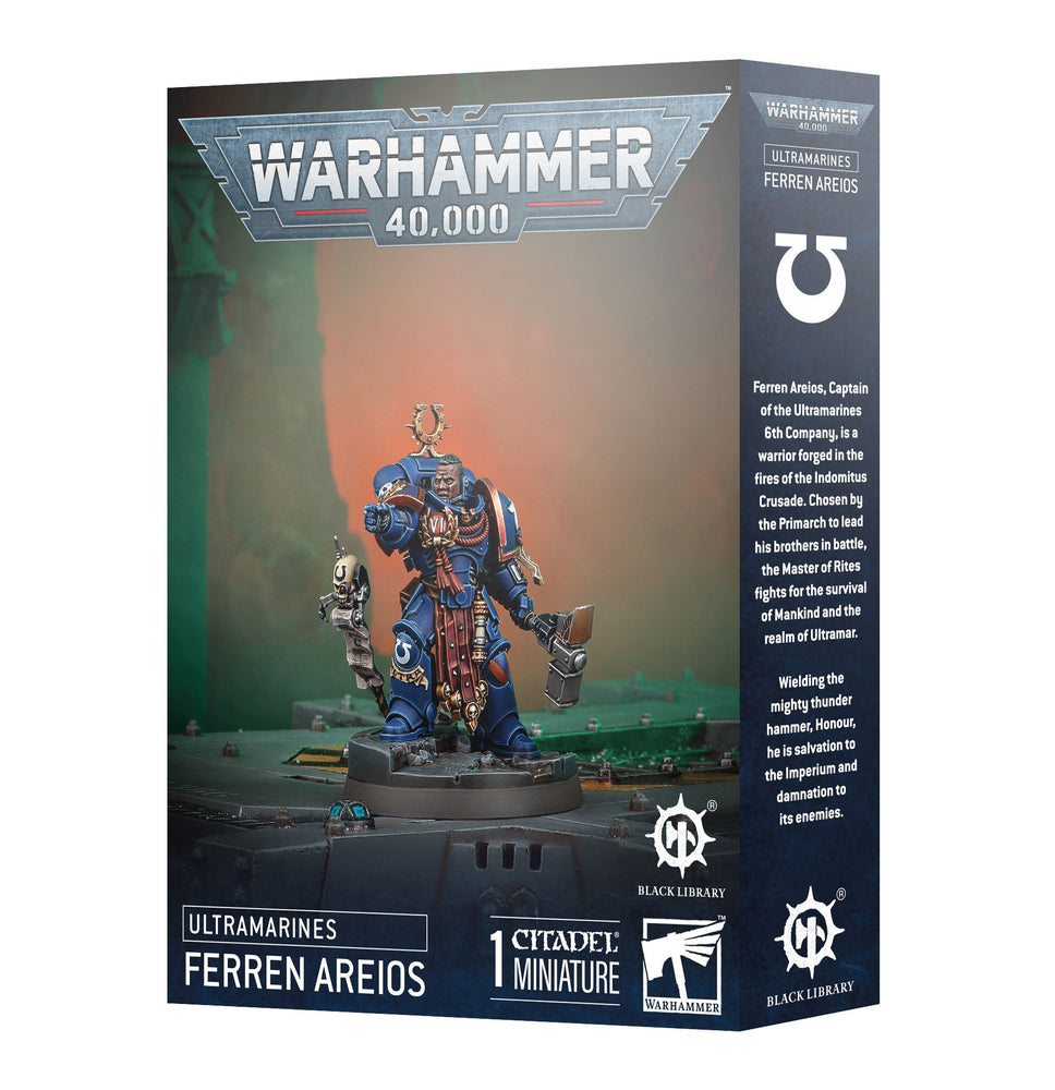 WARHAMMER 40,000 ULTRAMARINES FERREN AREIOS