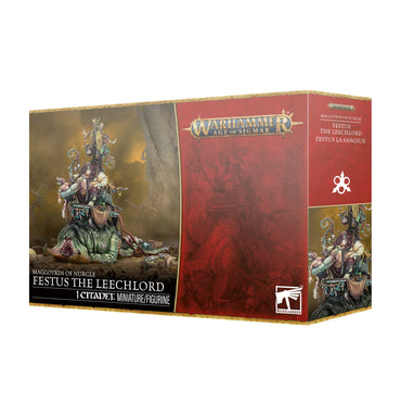 WARHAMMER: AGE OF SIGMAR MAGGOTKIN OF NURGLE FESTUS THE LEECHLORD